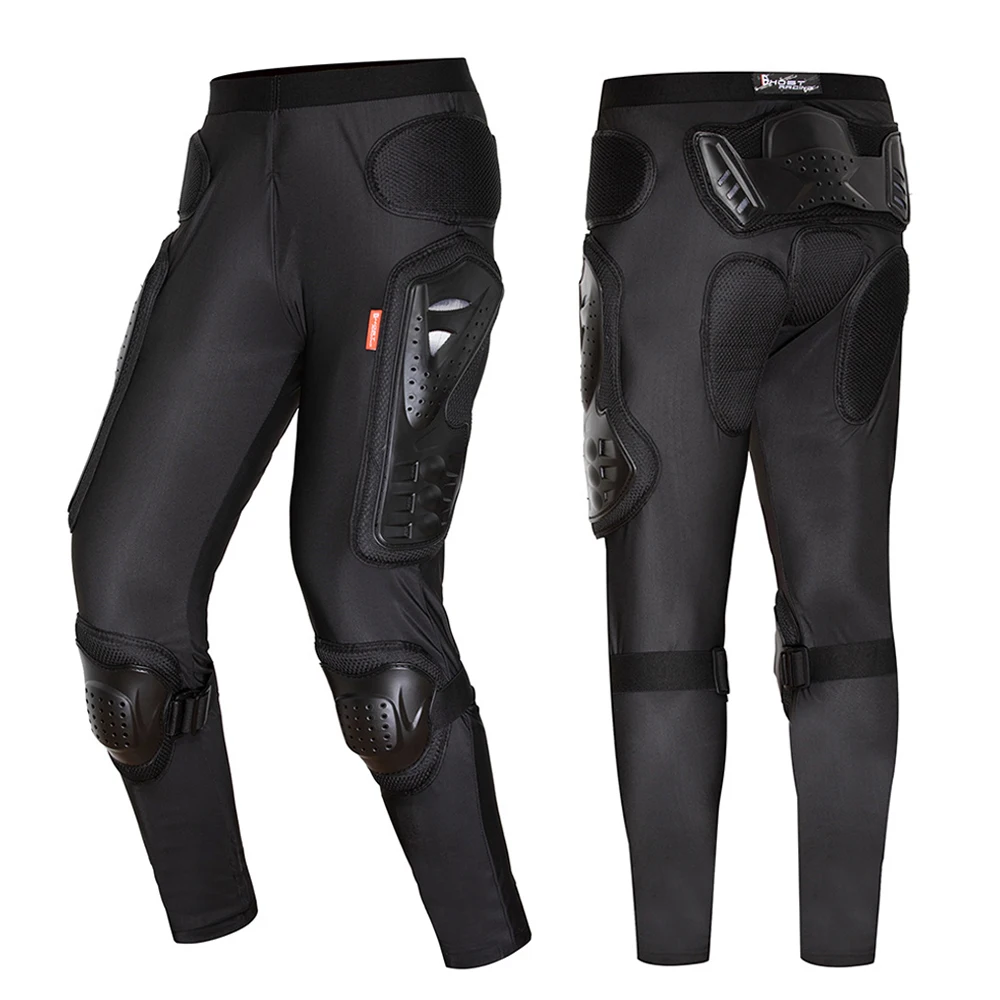 Men's Motorcycle Pants Motocross Pants Summer Breathable Riding Gear Moto Shockproof Protect Knee Side Thigh Hip Waist Protector