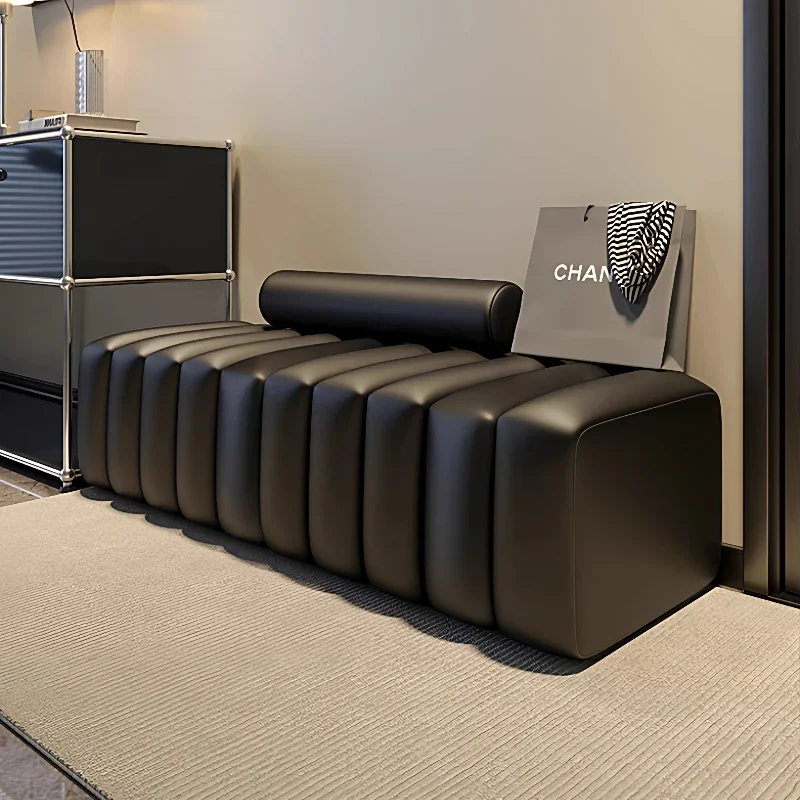 Hallway Ottoman Footrest Ottomans Entrance To The Door Enter The Door To Change Shoes Stools Clothing Stores Fitting Room Stools