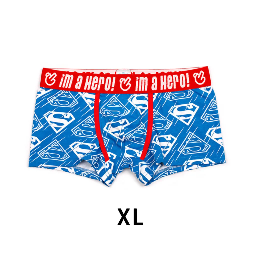 Boxer intimo uomo Sexy mutande in cotone mutandine maschili pantaloncini stampa cartone animato