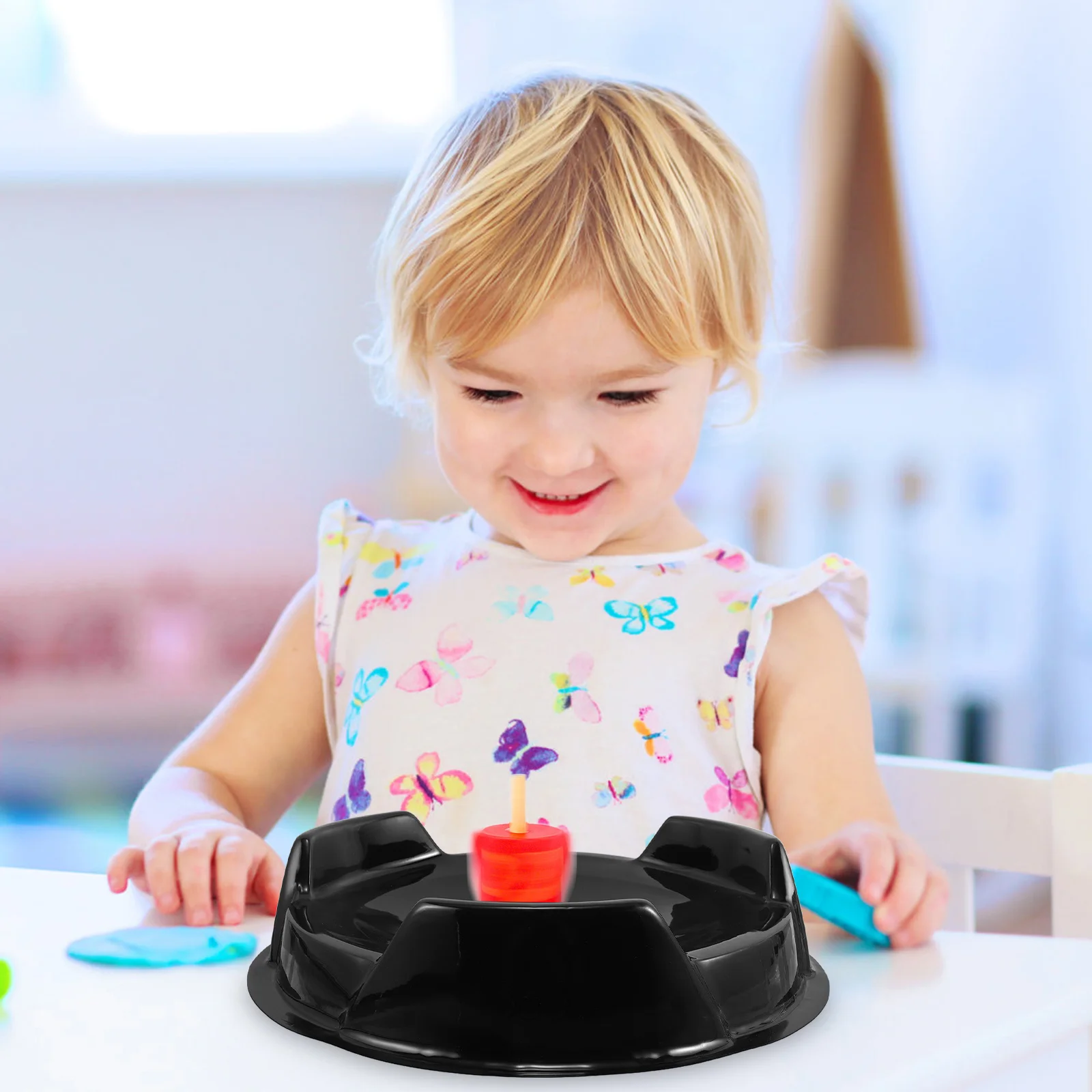 Gyro Stadium Plastic Rugged Round Tray for Gyro Training Board Indoor Outdoor Platform Enhancing