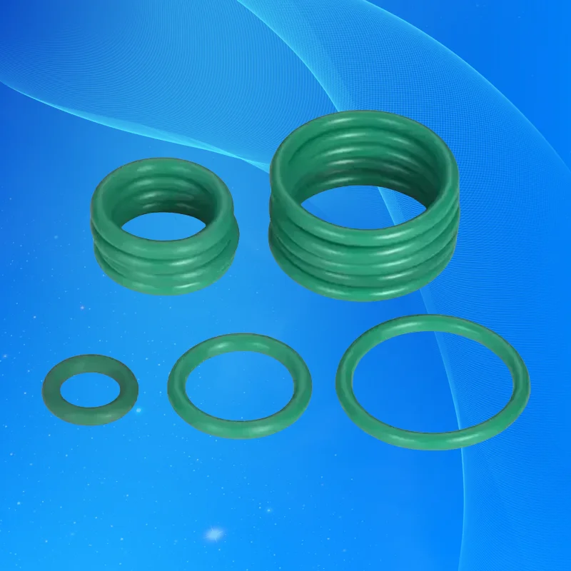 ‌Fluororubber O-Ring Kit (1/1.5/2mm) | Green Oil & Acid Resistant Seals | High Temp FKM Gasket Set‌