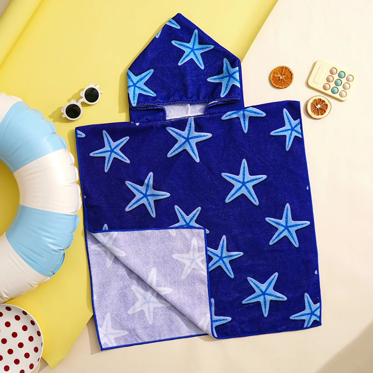 Kangobaby100% Polyester Soft And Comfortable With No Added Quick Water Absorption Antibacterial Baby Hooded Bath Towel