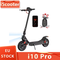 iScooter i10 Pro Electric Scooter 800W Motor 48V 15Ah Battery 10-inch Tires 45km/h Max Speed 60km Range LED Display App Control