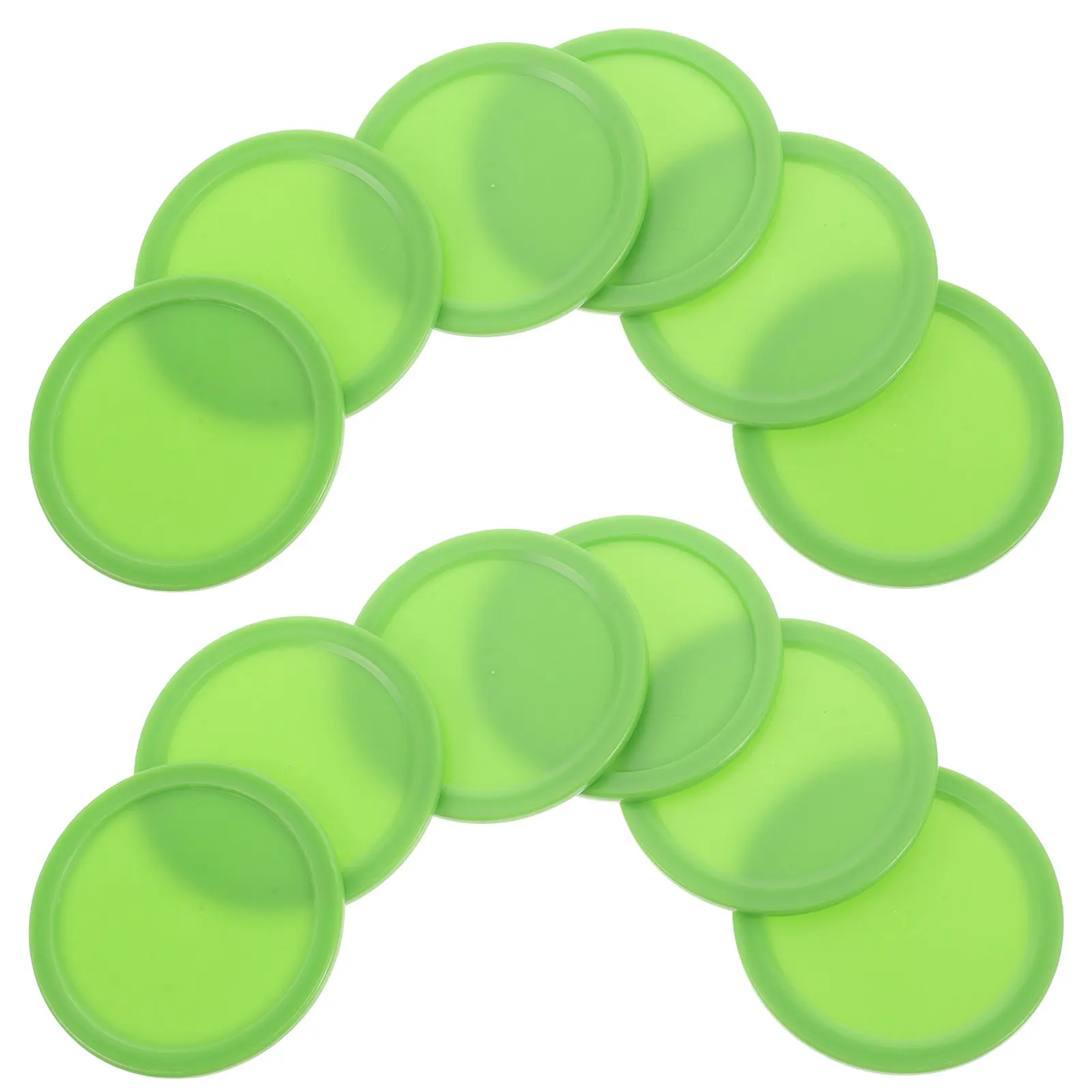 

Набор из 12 пластиковых клюшек и шайб для аэрохоккея, аксессуары для игры в помещении, сменный комплект, усиленный, для увлекательных соревнований