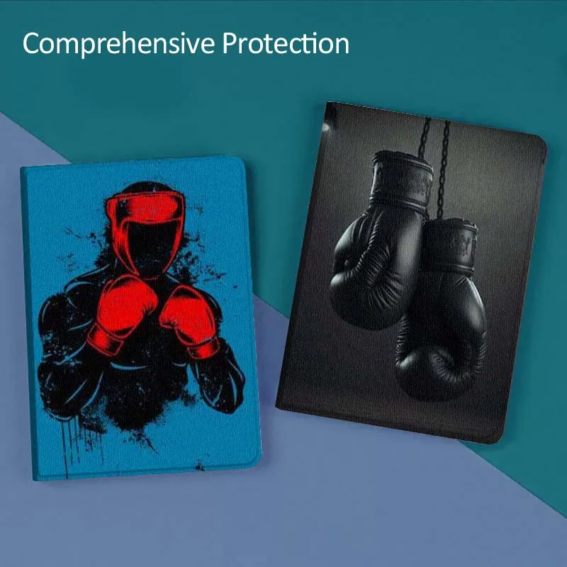 

Popular Black Boxing Gloves Gift For Huawei MediaPad T5 T10s M6 M5Lite SE Honor Tab 5 6 7 V7 V8 X8a X9a Pro Soft Tablet Case