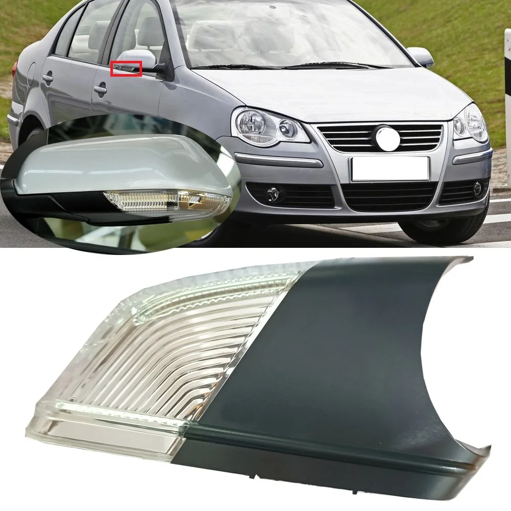 

Roavia для VW Polo mk4 2005-2009 Skoda Octavia 2006-2010, боковое автомобильное зеркало заднего вида, указатель поворота, светодиодный повторитель