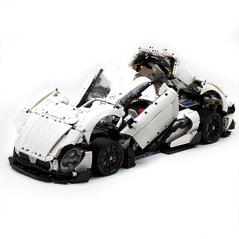 Luxury GULY 10621 MOC Technical Super Sport Car 1:8 Building Block Racing Vehicle Bricks Puzzle DIY Toys Christmas Gift Boys Kid
