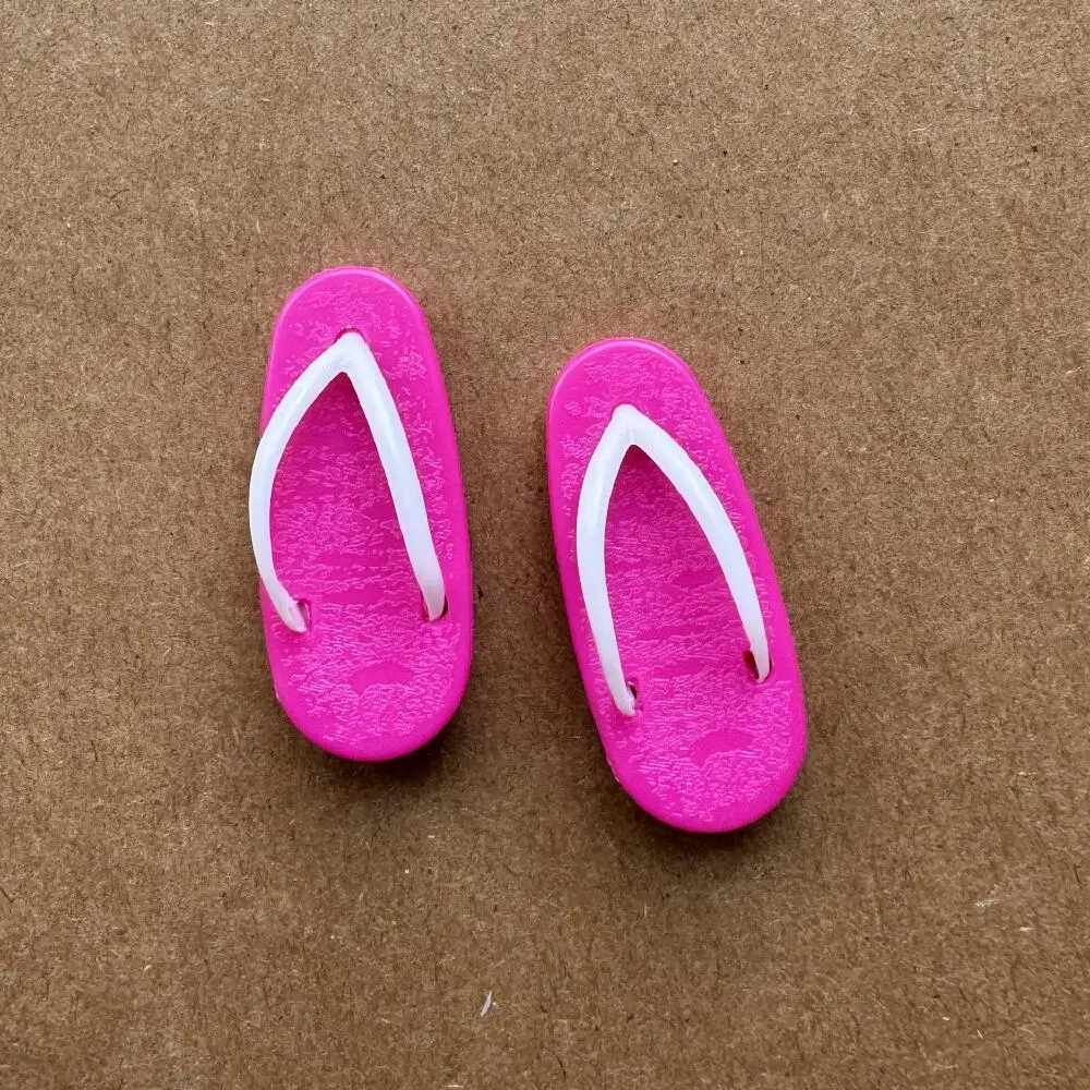 1/6 Maßstab DIY Licca Puppenschuhe Japanische Sandalen mit Hohem Absatz & Flachem Absatz Schuhe für Idol-Männerpuppen Mädchenkörper Puppenzubehör – Detail 11