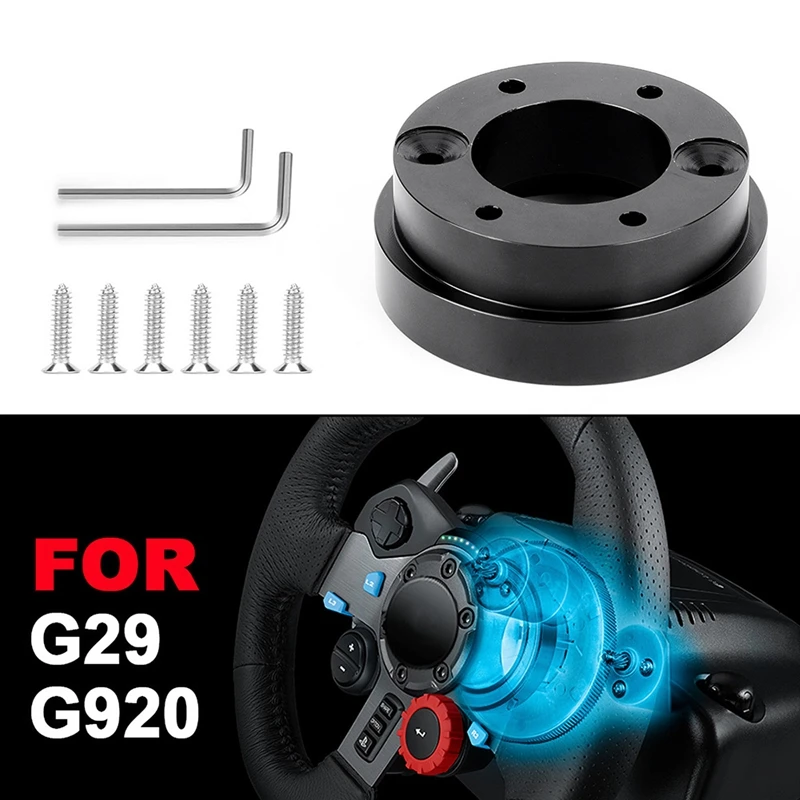 HFES para Logitech G29 G920 G923 placa adaptadora de 70Mm para volante de 13 pulgadas PCD modificación de juego de coche de carreras