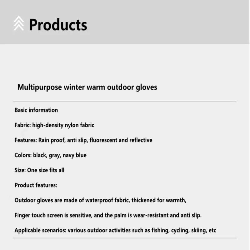 Guantes de pesca impermeables térmicos con pantalla táctil