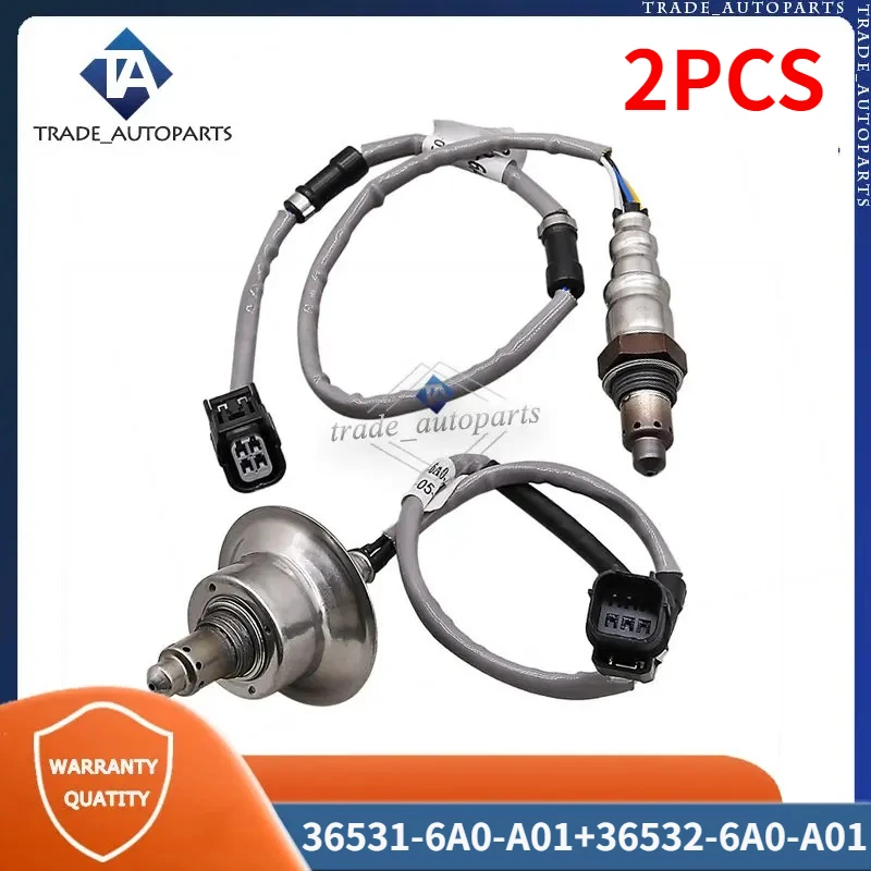 

2PCS Oxygen Sensor 36531-6A0-A01 36532-6A0-A01 234-5726 234-8046 For 2018-2020 Honda Accord 2019-2021 Acura RDX 2.0L 365316B2A01