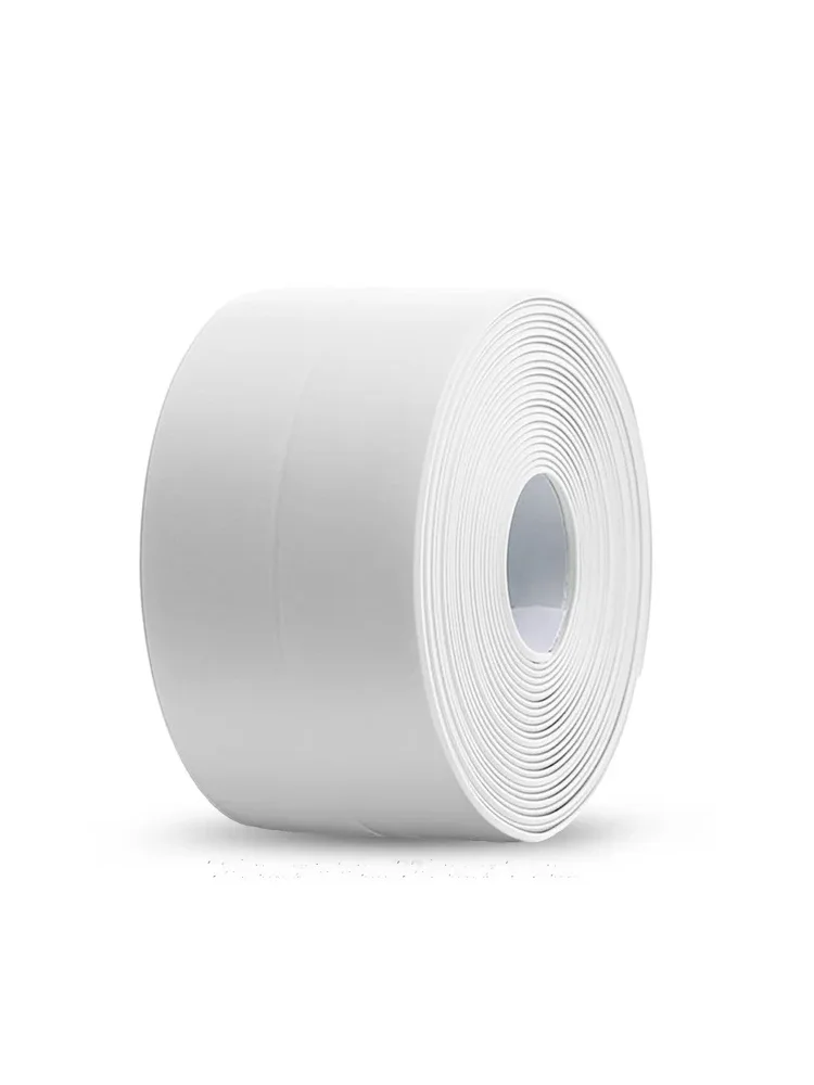 Fita de vedação à prova d'água, pvc, autoadesiva, banheiro, banho, parede, cola, pia da cozinha,