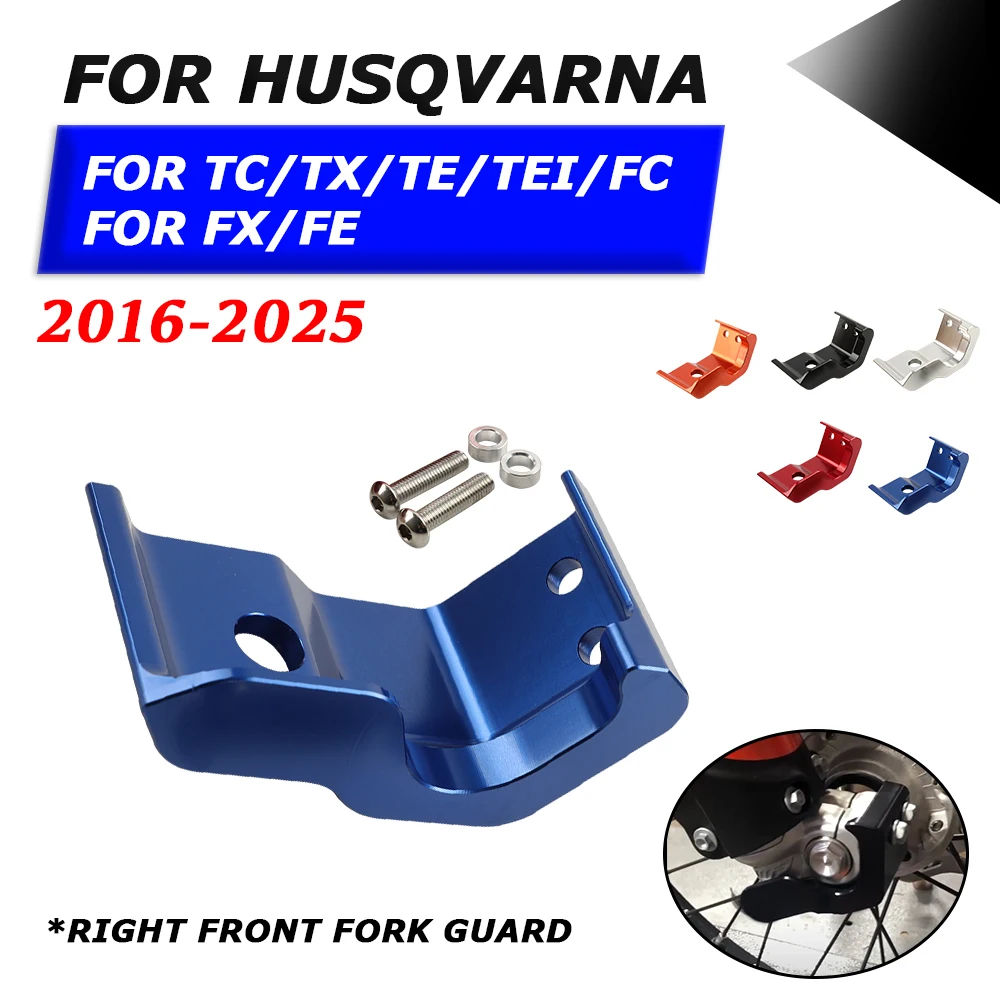 Motorcycle Accessories Right Lower Fork Guard Cover For Husqvarna TE300 TE250 TC TX TE TEi FC FX FE 125 150 250 300 350 450 501