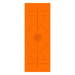 Zen Rhyme 1.5mm Ultra-Thin Natural Rubber Pad Frosted High Solid Wear-Resistant Pu Yoga Mat Foldable Portable Gymnastics Fitness