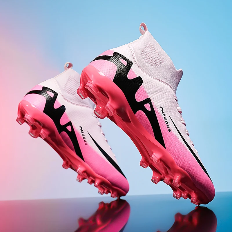 

TF/FG Men Football Shoes Professional Indoor Football Field Boots Comfortable Society Cleats Soccer Shoes High Quality Sneaker