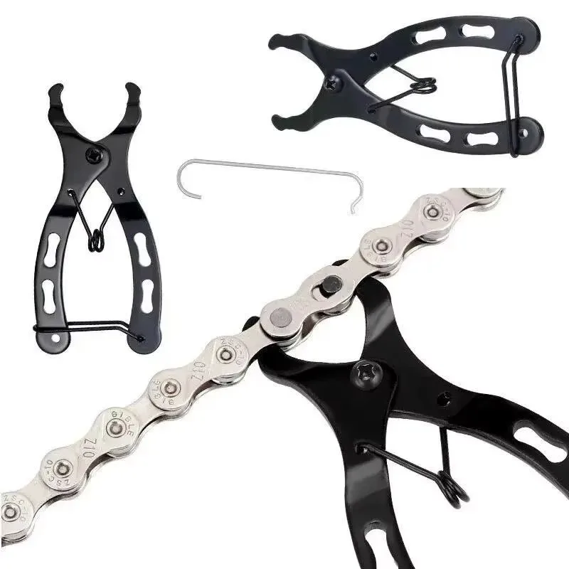 Mini Bicycle Chain Buckle Pliers Potable MTB Bike Chain Quick Release Magic Link Clamp Removal Install Plier Cycling Repair Tool