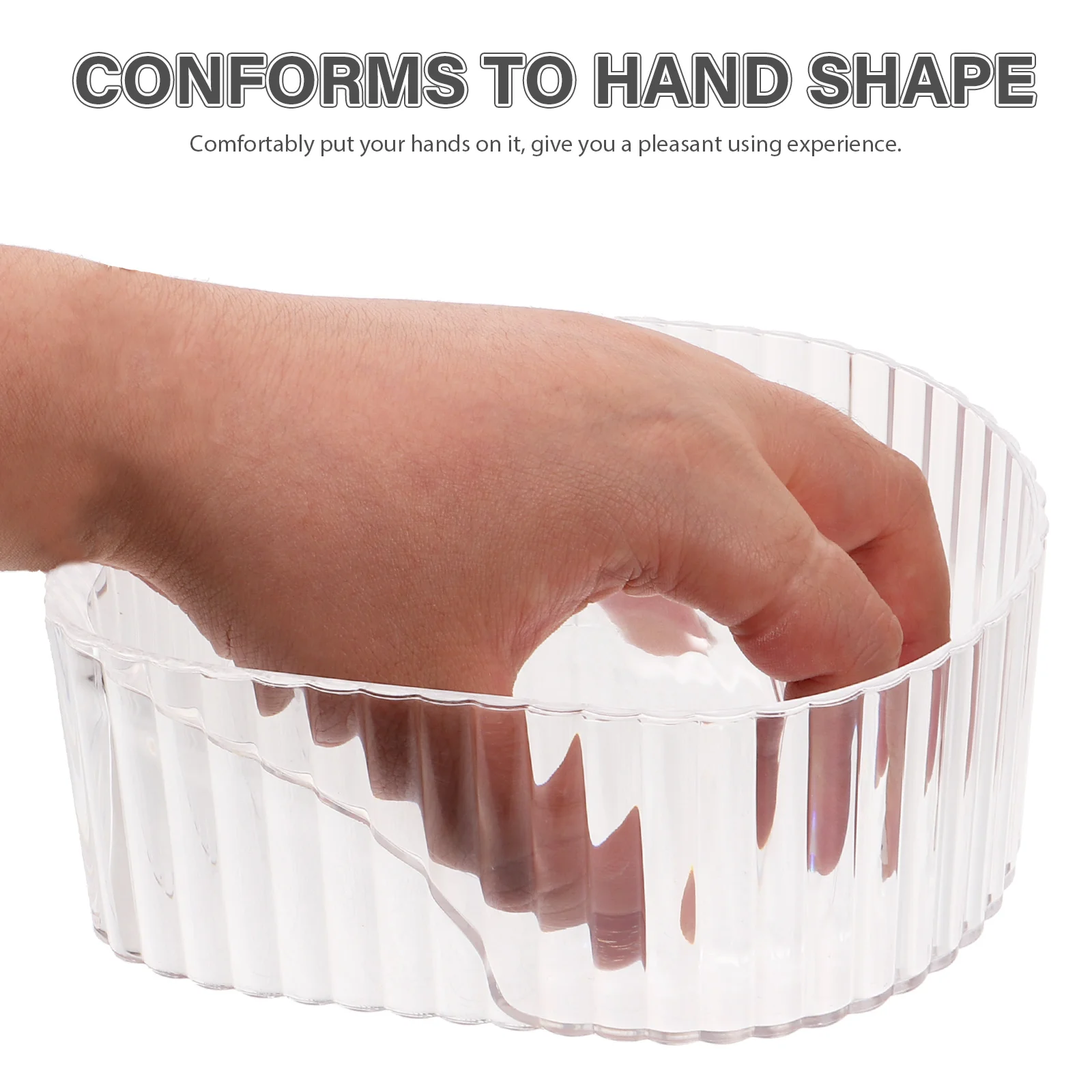 

Manicure Soaking Removal Soak Off Tool Durable Salon Home Use Large Size Comfortable Hand Shape Design Finger Manicure Supply