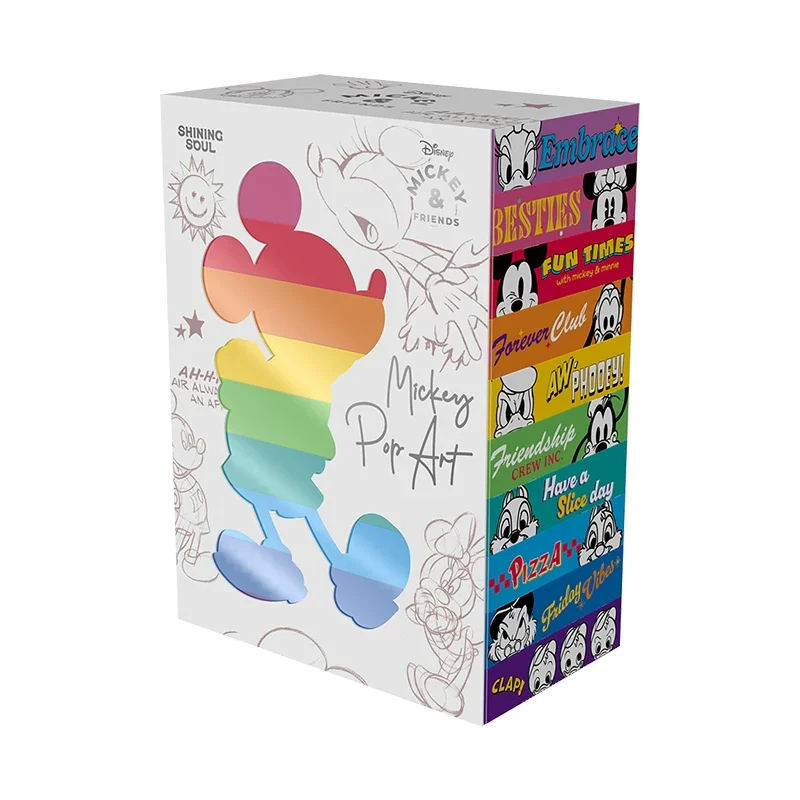 SHINING SOUL Disney Mickey & Friends Kaarten Pop Art Mystery Box Anime Trading Cards Game Verjaardag Vakantie Speelgoed Cadeaus voor kinderen