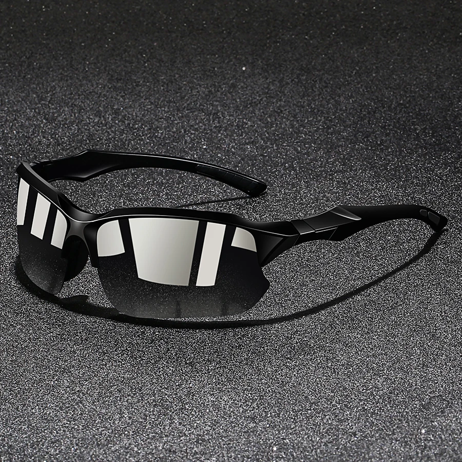 40 sztuk moda Vintage pół ramki wędkarstwo jazda na rowerze sportowe okulary przeciwsłoneczne mężczyźni kobiety bieganie Mountaineering okulary przeciwsłoneczne okulary UV400