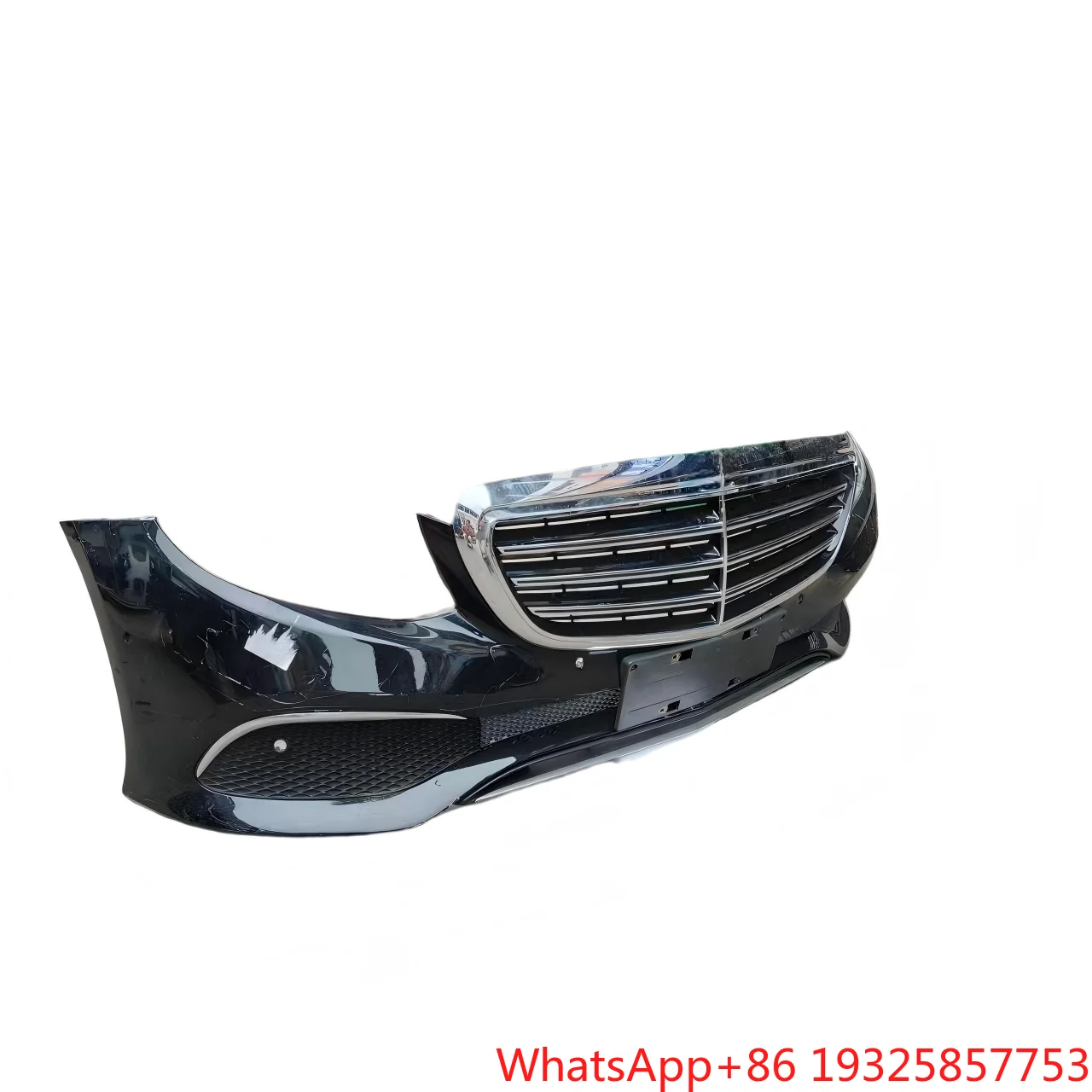 For  E Class W213 High Quality Front Bumper with Grille Bracket OEM Second Hand Bumper Black Bumper