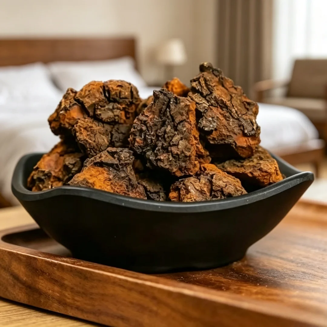 Dried Chaga Handmade Soap,Suitable for Both Facial Cleansing and Body Wash.