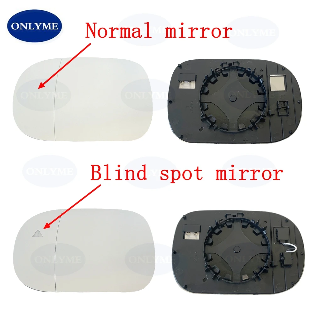 

Car Heated Wide Angle Mirror Glass With Blind Spot Warning Light For Bmw MINI Cooper Aceman 2024 2025