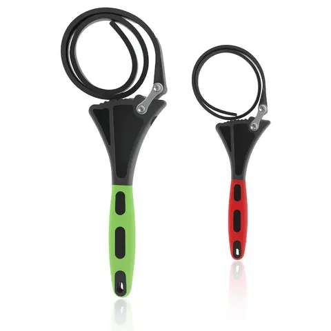 Rubber Strap Wrench Set Multifunctional Strap Wrench Set Adjustable Wrenches with Nonslip Handle for Plumbing Repair Shower Head