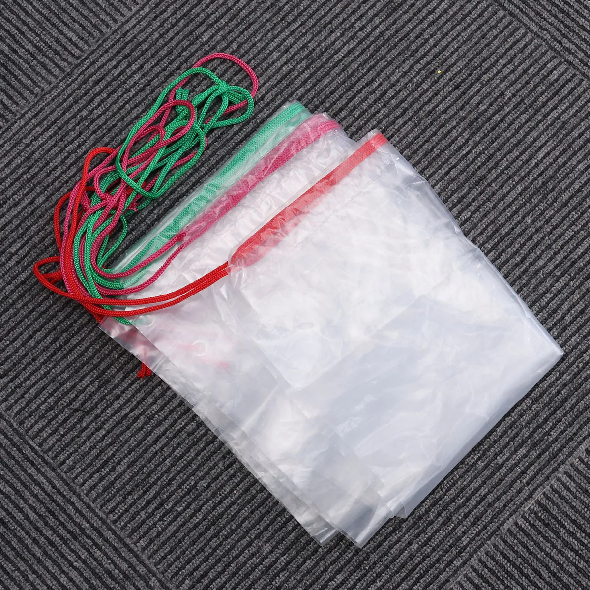 

Сумка для хранения, прозрачный рюкзак на шнурке, случайный цвет веревки, водостойкий, безопасный для путешествий, спорта
