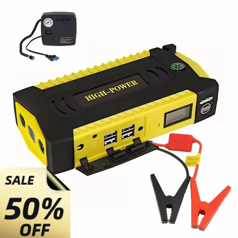 

For Car Emergency Start Power Supply, Power on Inflation Integrated Machine, Jump Starter, Power on Treasure Device 12v