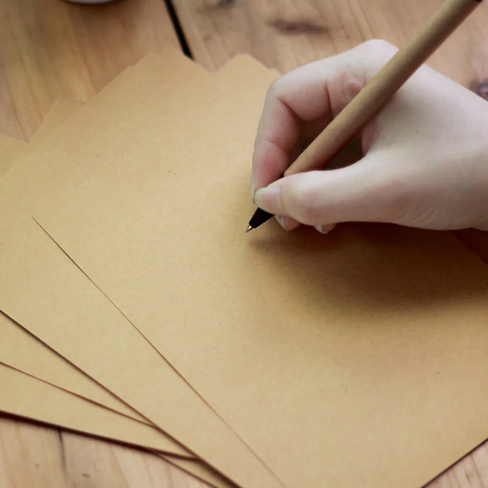 

100 Sheets Letter Vintage Stationery Retro Retro Style Writing Paper Writing Paper Lined Stationary Practical Use