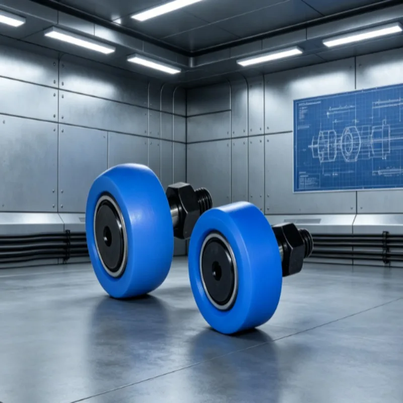 Cross-border best-selling product, rubber cam bearing driven parts. Laminating material: POM. Cylindrical/curved shape.