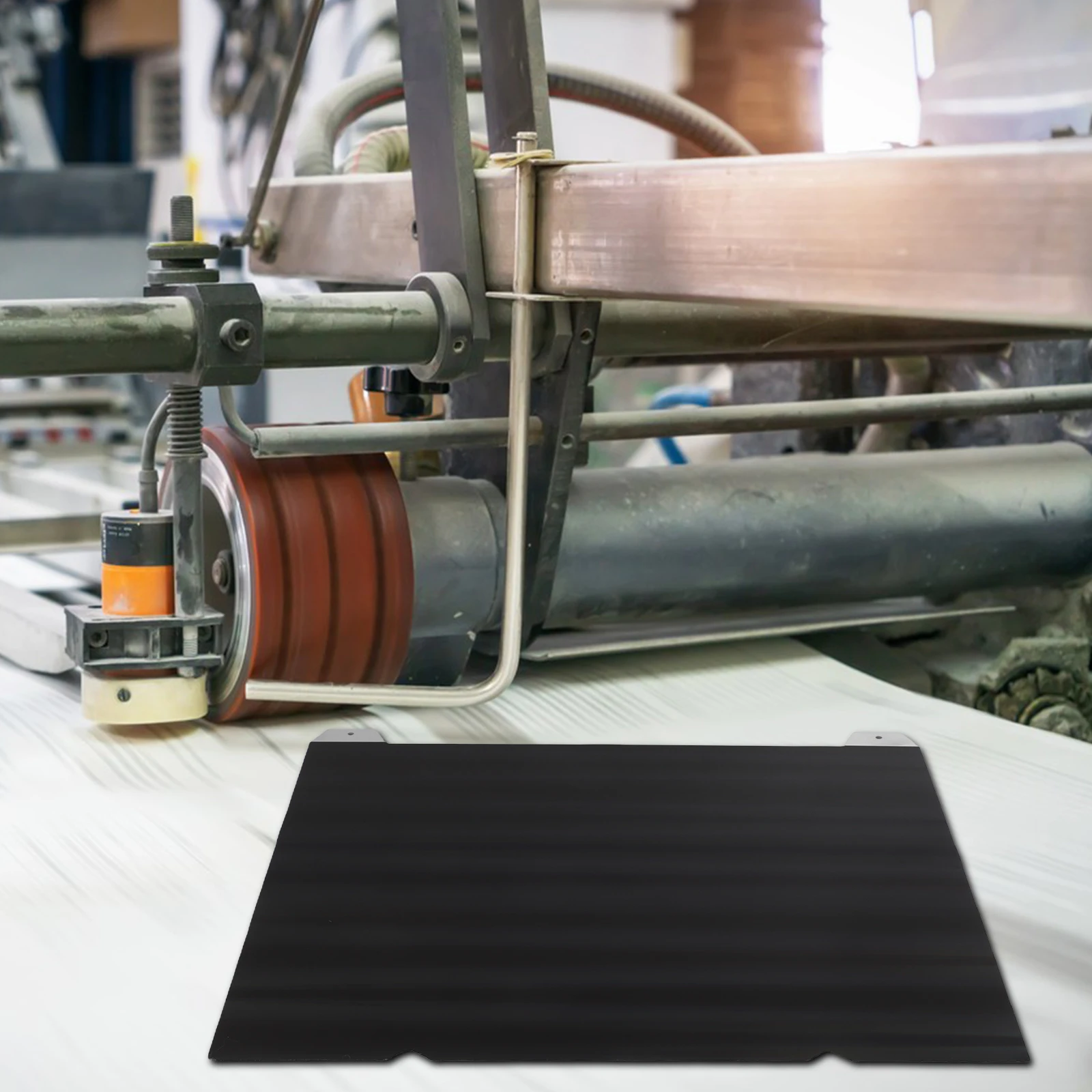 

1 set 3D Steel Printer Platform Platform 235x235mm Smooth Spring Steel Bed Large Print Area Stable Compatible PEI