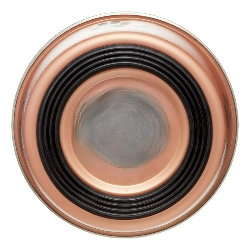 Dog Bowl ，Small Champagne, 1.0 CT，Stops gulping, helps prevent bloat .