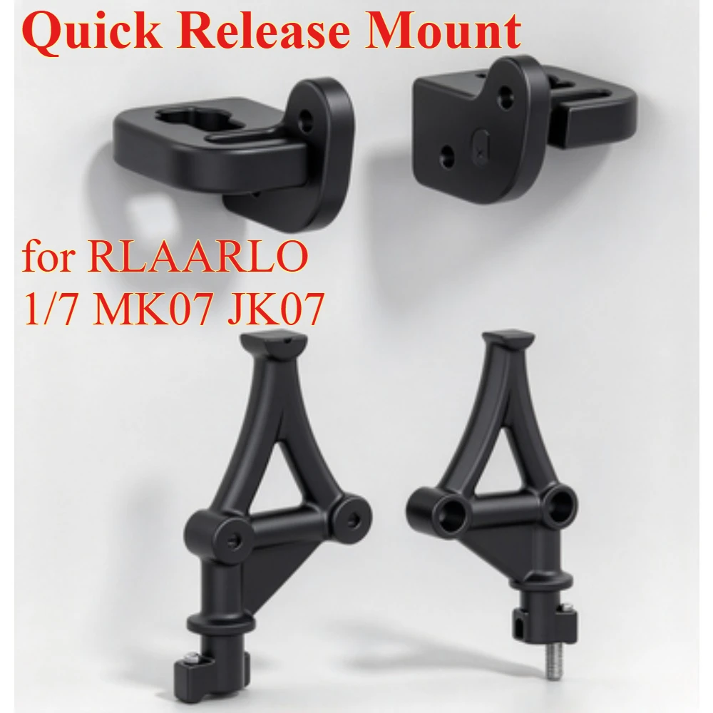 RC Car Upgrade Parts Body Shell Quick Release Mount for RLAARLO 1/7 MK07 JK07 custom size Replacement Spare Accessory