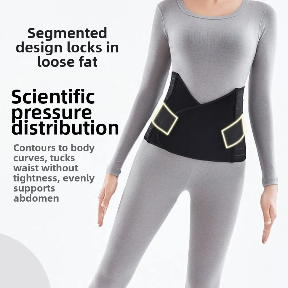 Nahtloser Postpartum-Körperformer mit Bauchkontrolle, verstellbarer Damen-Gürtel, Bauchstraffung, dünner Taillentrainer, Postpartum – Detail 3