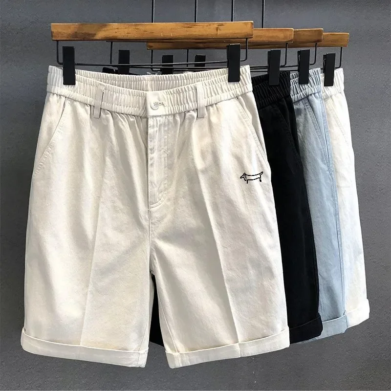 Men Golf Shorts 2026 Summer All-match Loose Five-point Pants Business Casual Shorts Fashion Trend Large Size Men Golf Clothing