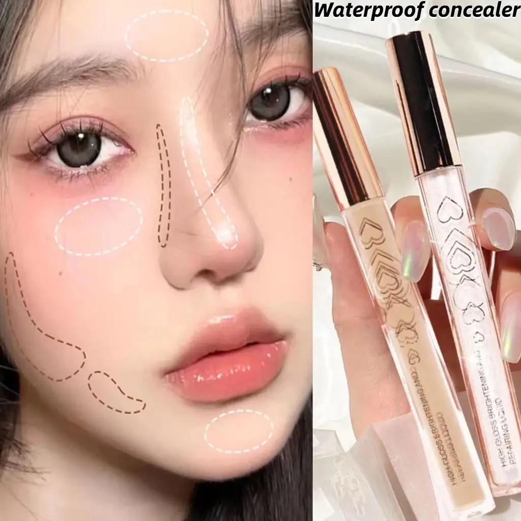 Liquid highlight shadow cement stick concealer to create three-dimensional contour nose shadow waterproof brightening eye