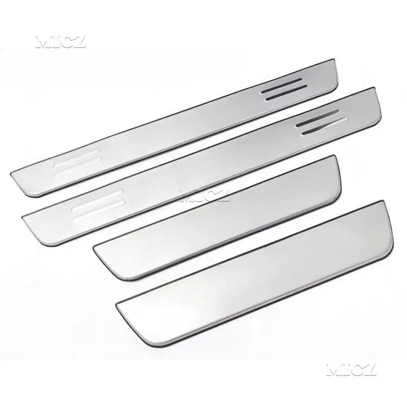 For KIA SportageR 2011 2012 2013 2014 2015 2016 2017 Car Styling Stainless Steel Car Door Sill Scuff Plate Cover