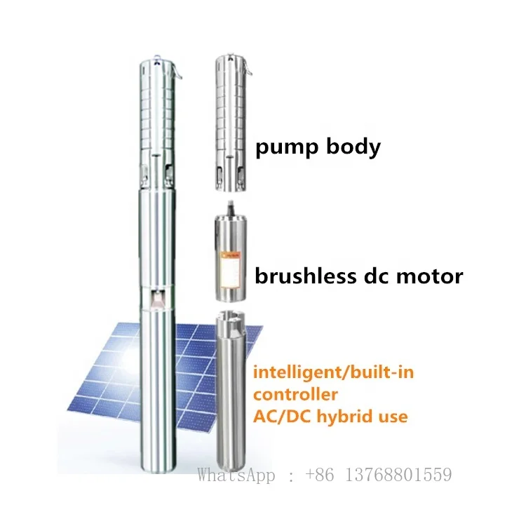 Hot Selling 0.5hp Ac Dc Solar Water Pump Motor Made In China