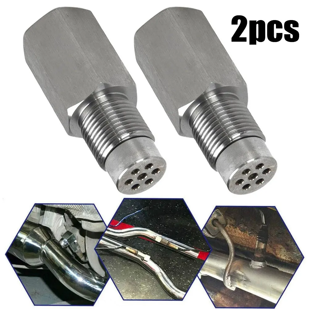 Hot Sale O2 Sensor 304 Stainless Steel 6*2.5*2.5cm Adapter Check Engine Converter Light CEL Eliminator M18X1.5