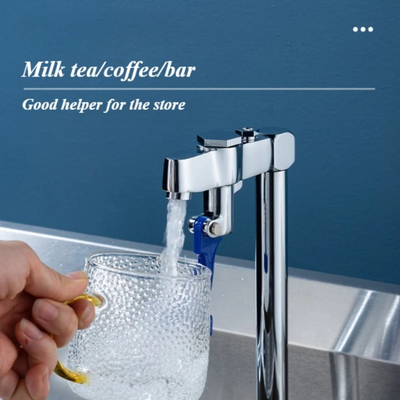 push cup faucet, kitchen cleaning faucet, bar cleaning faucet, milk tea and coffee faucet