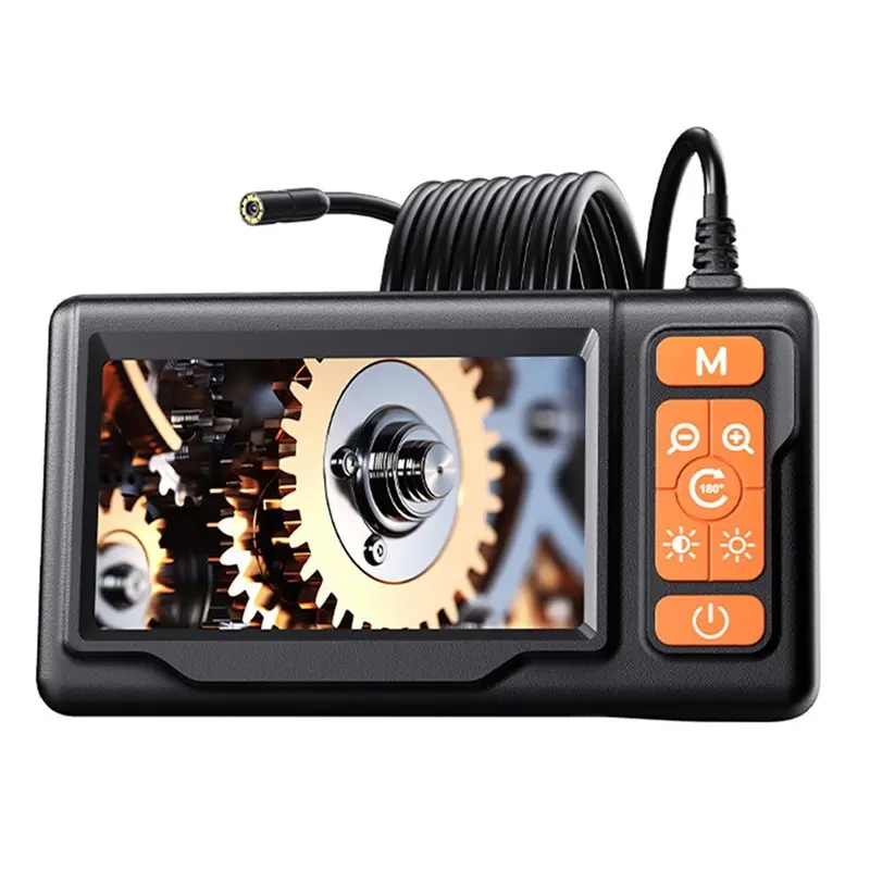 ABGI-With Screen Tools For Car Full Hd Sewer Drain Pipe Channel Inspection Camera Borescope For Car Full Hd