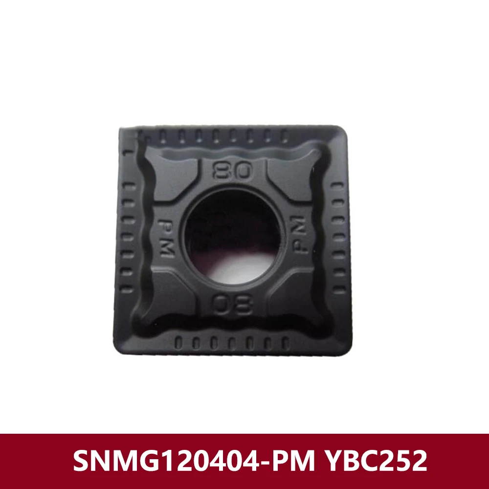 

Original SNMG120404-PM YBC252 Carbide Inserts SNMG120404 SNMG 120404 PM CNC Lathe Cutter Turning Tools Holder SNMG431-PM Bar