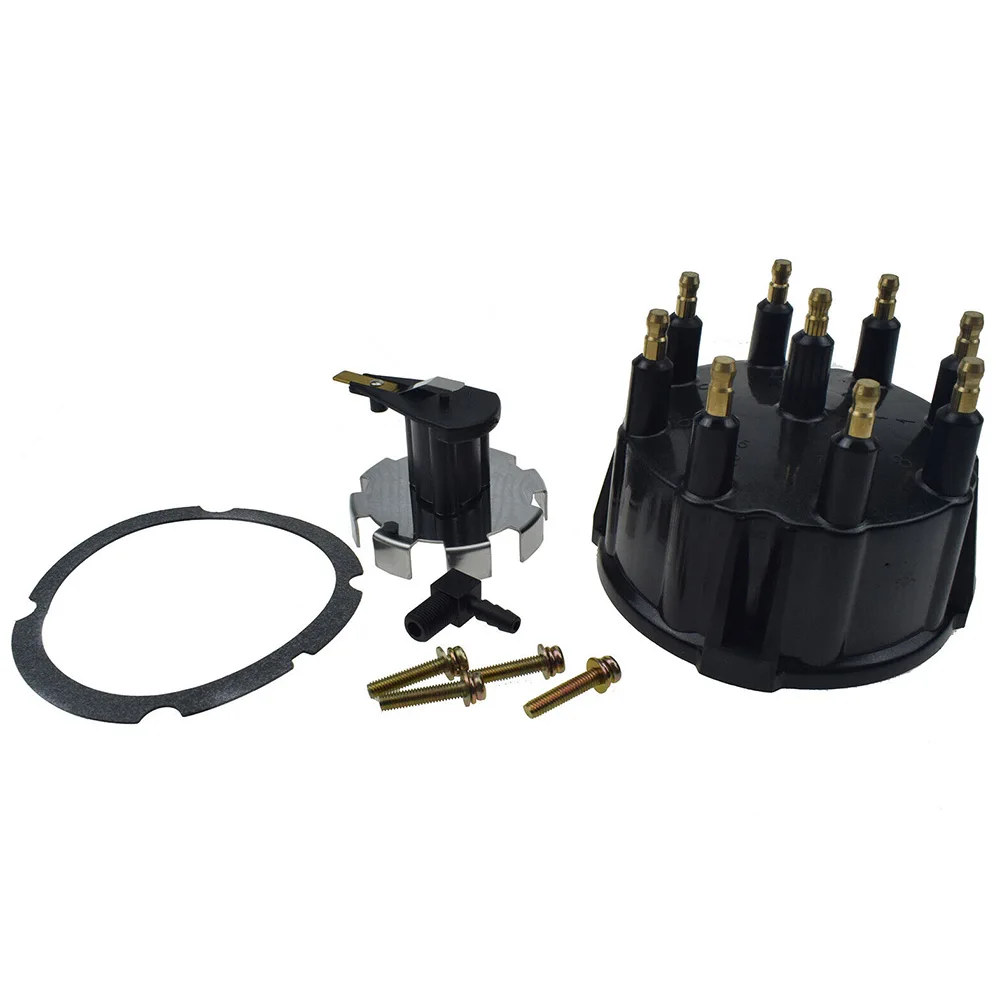 For Mercruiser Engine V8 Distributor Cap And Rotor 5.0 5.7 7.4 8.2 187523 805759Q3 815407A2 18-5395 805759T3 805759T1 13524T1 18 - view 4