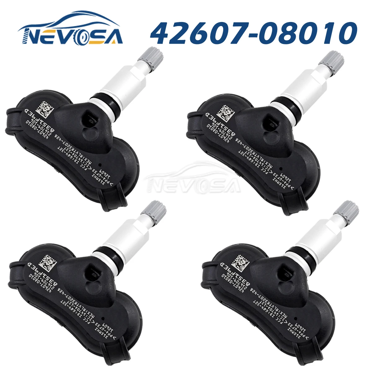 42607-08010 TPMS Sensor For Toyota Sequoia Sienna Tundra 4PCS 315MHz 42607-0C030 42607-0C050 42607-0C040 Tire Pressure Sensor