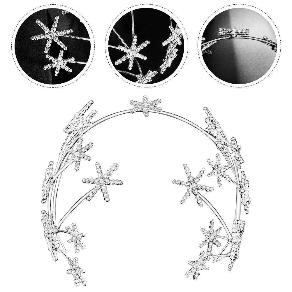 

Свадебный головной убор со стразами для женщин, элегантное украшение для волос с кристаллами, аксессуар на День святого Валентина, день рождения, годовщину