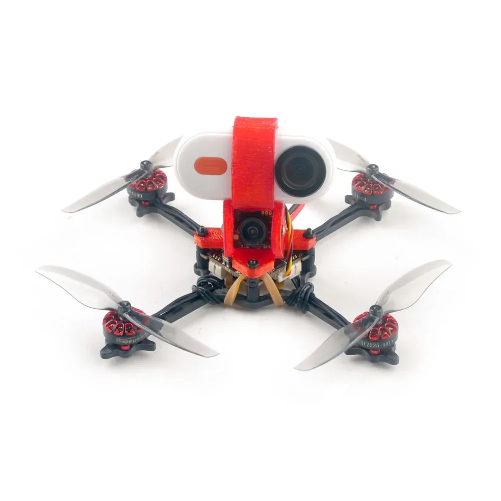 HappyModel Crux3 1S ELRS 3inch FPV Toothpick Drone F4 2G4 Built-in SPI ELRS 2.4G OPENVTX 400mW Caddx Ant EX1202.5 KV11500 1S