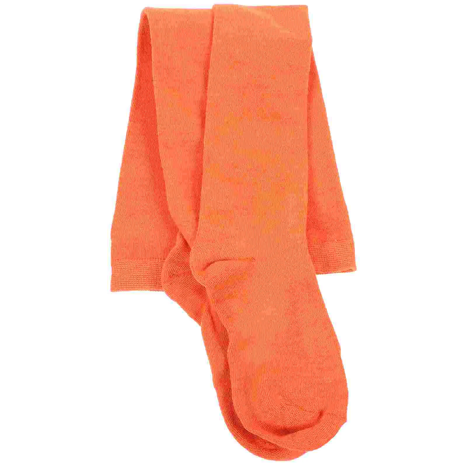 Meias de coxa para mulheres meias acima do joelho The Orange Decorative Girl Women's