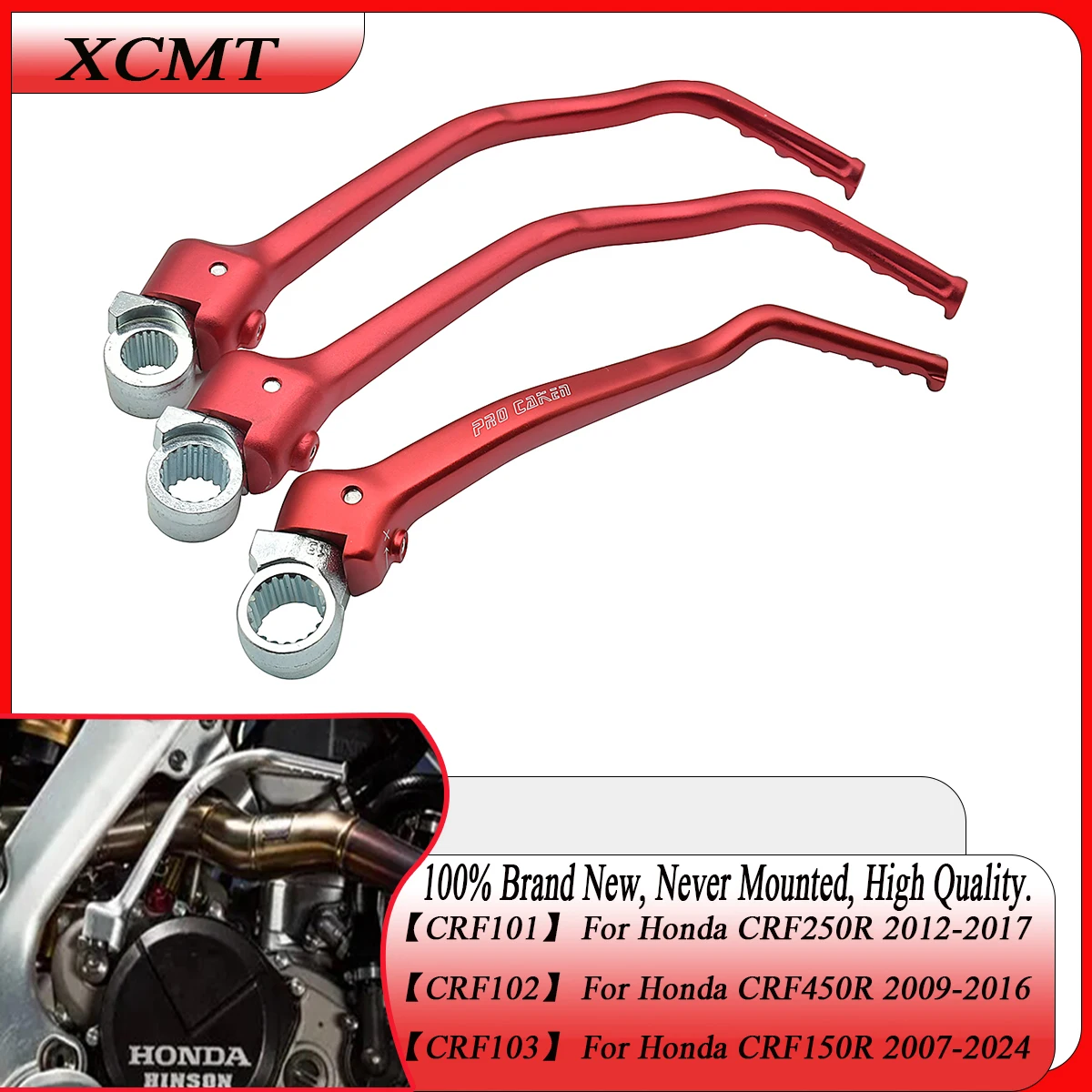 

Motorcycle Forged Kick Start Starter Lever Pedal For HONDA CRF150R CRF250R CRF450R CRF 150R 250R 450R 2007-2017 2018 2109 2020