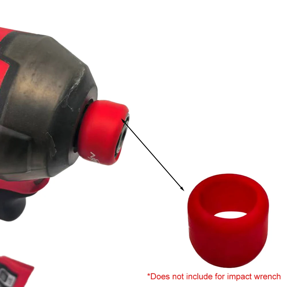 Impacts Driver Bit Protective Rubber Boot For 1/4 Inch Hex Heads Wear Resistant Sleeve Cover Guard Tool Parts